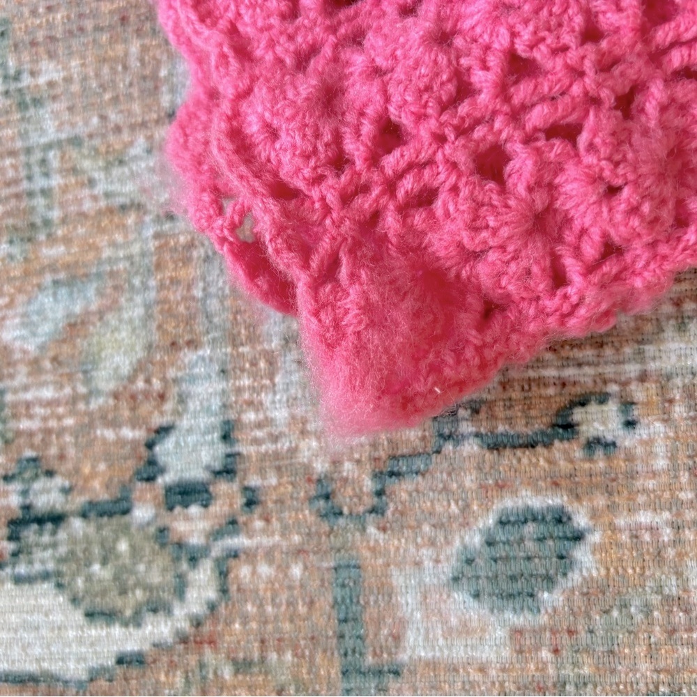 🌿 👼Vintage Handmade Knitted Baby Dresses - Picture 12 of 15
